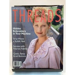 Taunton's Threads Magazine March 1996 #63 See Pics for Articles